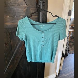Cute teal shirt, size small